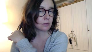 Sexy webcam show met munt